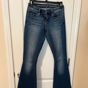 Articles of Society flare jeans. Size 24.